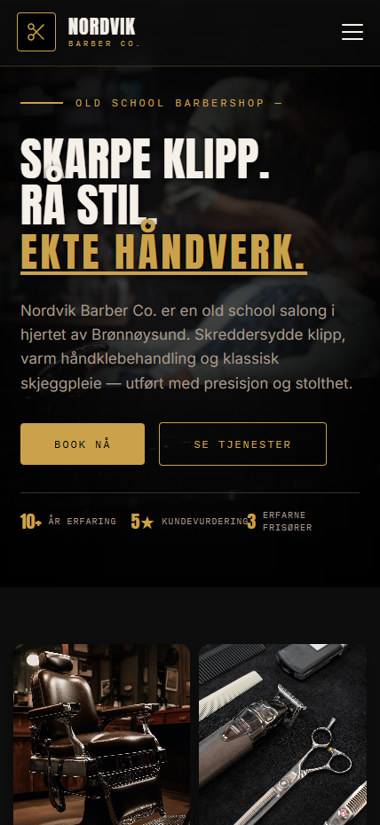 Nordvik Barber Co. — mobil